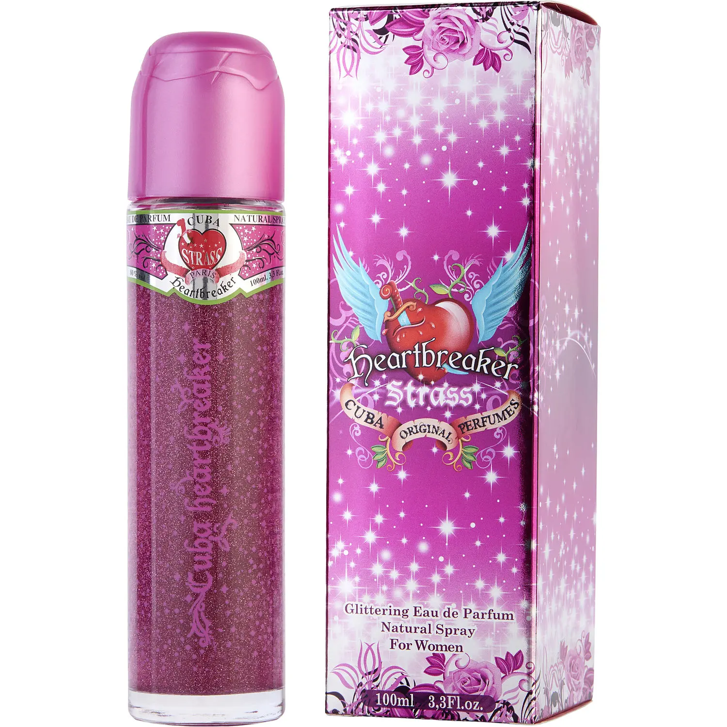 Cuba Strass Heartbreaker By Cuba Eau De Parfum For Women