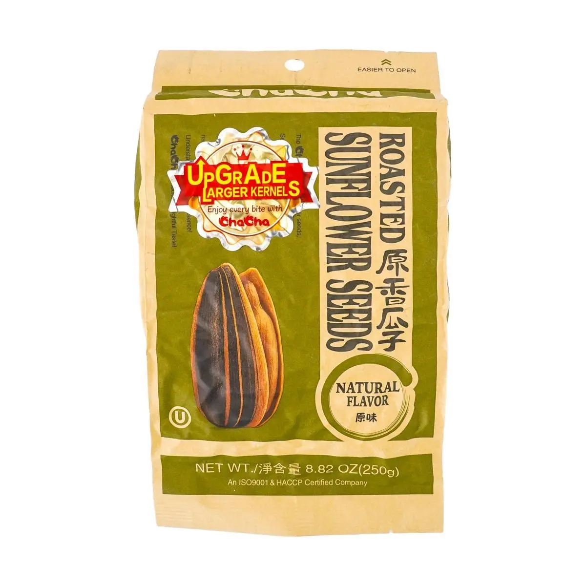 CHACHA Roasted Sunflower Seeds, 8.82oz CHACHA Roasted Sunflower Seeds, 8.82oz