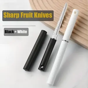 Multi-functional small knife, sharp fruit knife made of stainless steel with a stylish appearance, portable peeler, kitchen melon and fruit knife