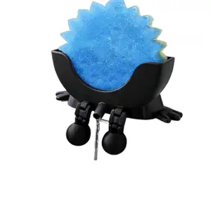 Mother's Day Gift Cute Hanging Sponge and Soap Holder with Drain Function, Fun Kitchen Sink Sponge Rack, 3D Printed Countertop Sponge Clip