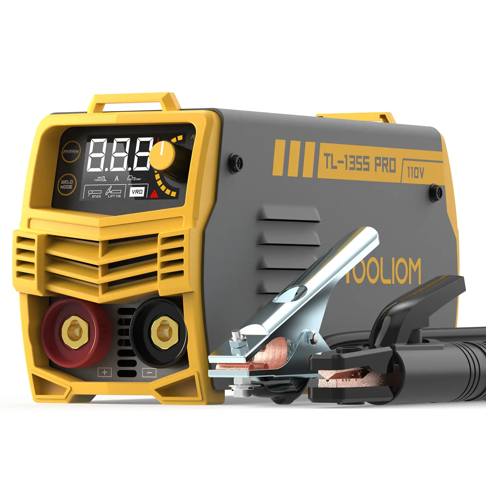 TOOLIOM 135A 110V Stick Welder MMA ARC Welder Machine DC Inverter Welder with Hot Start, Arc Force and Anti-Stick Portable Welding Machine-Value Pack