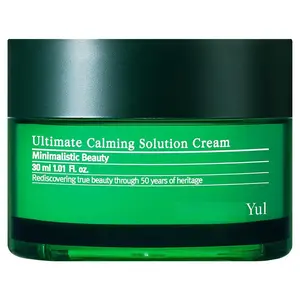 [PKY] Pyunkang Yul Ultimate Calming Solution Cream for Sensitive Skin with Patented Ingredients, Moisturizer Intensely Calms & Soothes Redness with Cica & Tea Tree, Korean Skincare (1.01 Fl. Oz, 30ml)