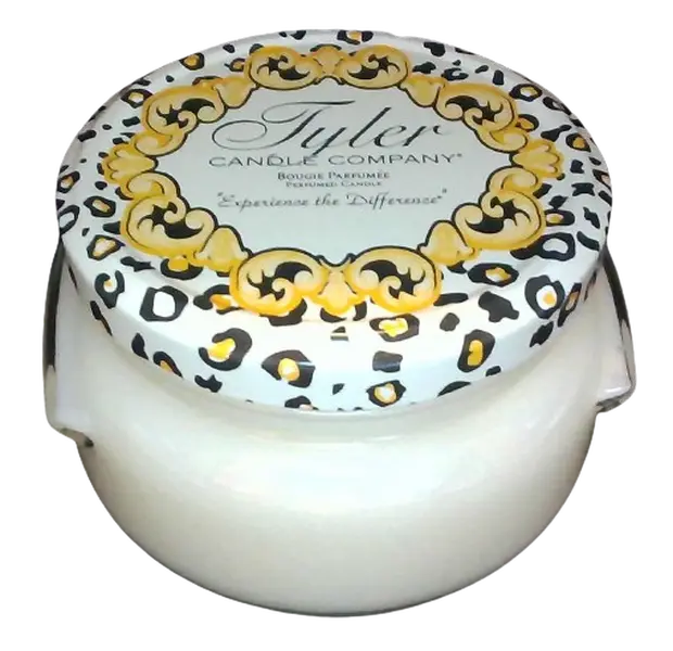 Tyler Candle Company Diva 11oz Hand Poured Paraffin Wax Candle - 2 Wicks, Chocolate Fragrance, Fruit Aroma, Home Decor Accent, Gift - 50-65 Hrs Burn Time, Includes Tyler Matches