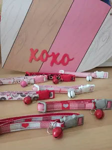 Valentines Cat Collars/ XS Dog Collar