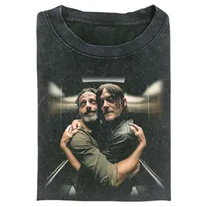 THE WALKING DEAD T-Shirt, Rick Grimes Vintage Graphic Tee, Unisex Meme Funny Cringe Shirt, Menswear Womenswear Streetwear, Gift for Men, Gift for Women, Crew Neck T-shirt, Trending T-shirt