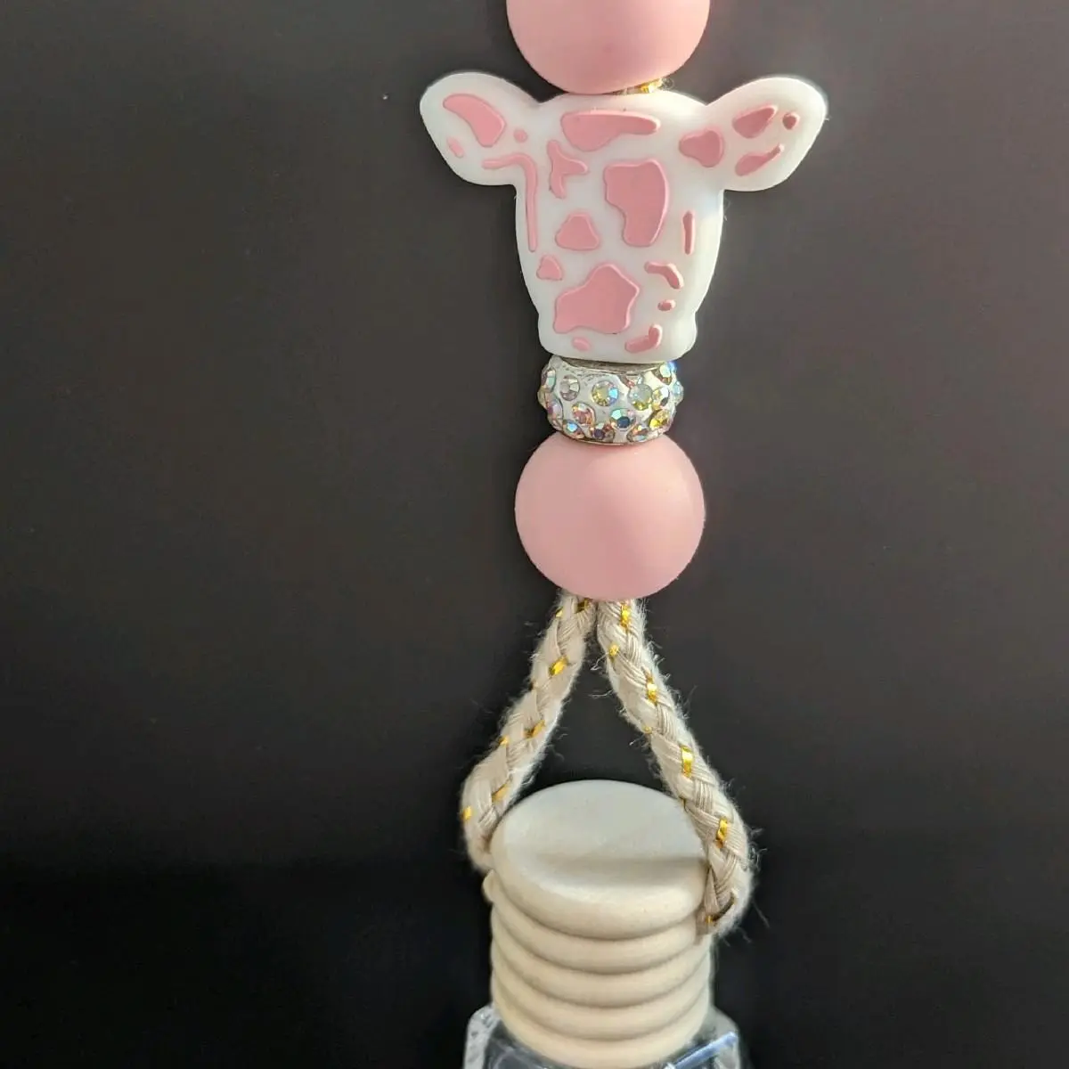 Salted Caramel scented Pink Spotted Cow Car Diffuser Salted Caramel scented Pink Spotted Cow Car Diffuser