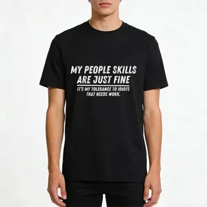 My People Skills Are Fine Shirt, Adult Humor Sarcastic Shirt Funny T Shirt Funny Tee Tshirt for Men Shirts for Guys