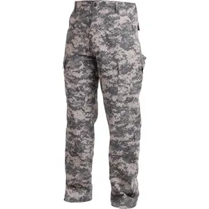 ACU Digital Camouflage - Military ACU Uniform Pants - Polyester Cotton Ripstop