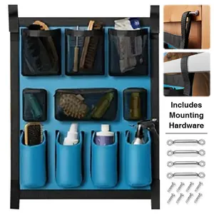 Horse Tack Storage Bag Large-Capacity Horse Trailer Organizer Multi-Pocket Horse Trailer Grooming Bag for Horse Brush Comb Bottle 2026 NEW