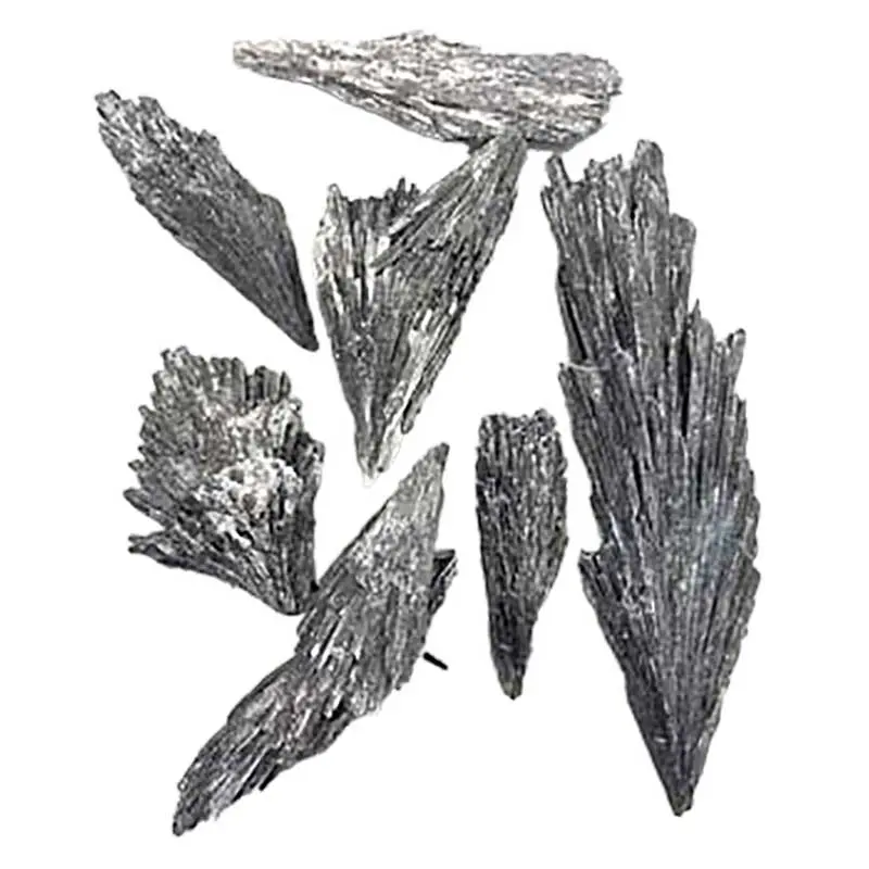 Black Kyanite Raw Bulk 1 lb — Broom Crystal Chakra Alignment
