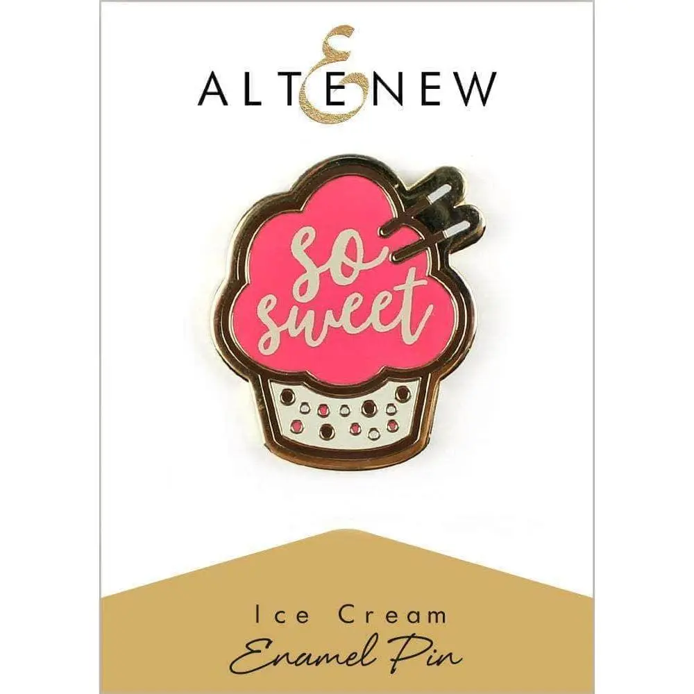 Ice Cream Enamel Pin