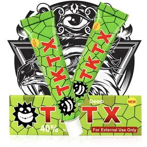 TKTX Tattoo Numbing Cream, Pain Relief Cream for Tattoos, Waxing, Microneedling, Lecithin External Cream(10g) Premium Cosmetic（2Pcs）