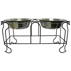 212 MAIN Bone Shape Double Diner Kitchen Sink Fixture - Large Size with Wire Frame, 18.5x9x10 in, Bone Form Design