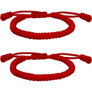 2 count Protection Bracelet Couples Gifts String Tibetan Bracelet String Bracelets for Women Protection Bracelet for Men  Couple Bracelet Pulsera Roja De Protection Mujer Thread Bracelets For  Family