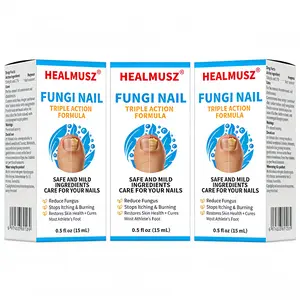 【3PCS】Anti-Fungal Liquid Treatment, Natural Herb Formula, Gentle Non-Irritating, Effective Repairing Solution, Ideal for Nail Care