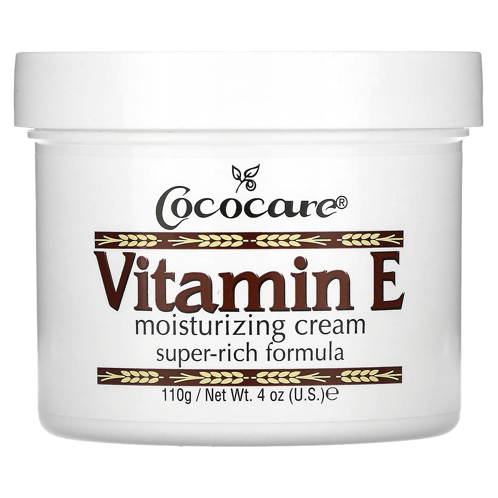 Cococare Vitamin E Moisturizing Cream, 4 oz (110 g) Cococare Vitamin E Moisturizing Cream, 4 oz (110 g)