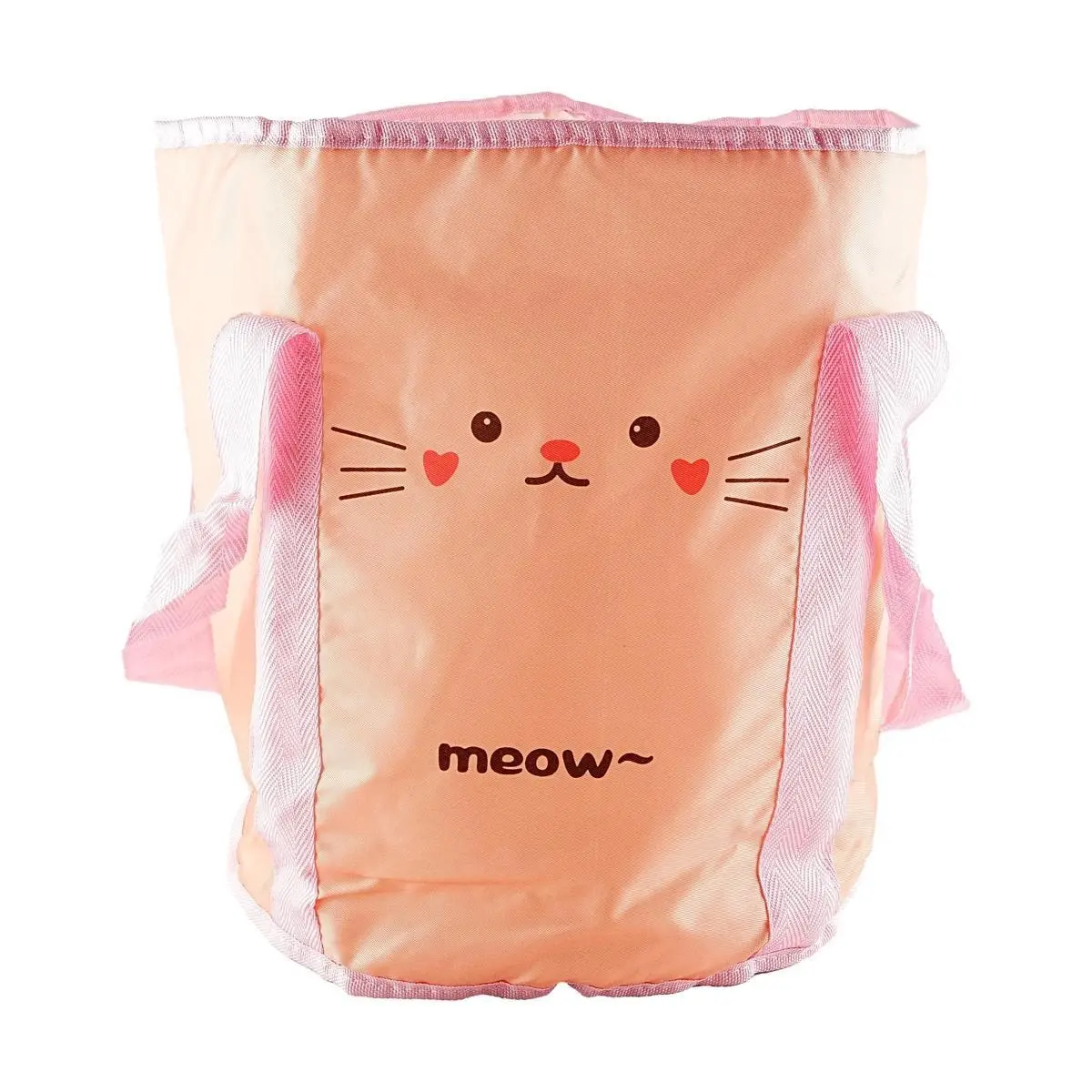 YUJIANNI Foldable Foot Soaking Bag High Leg Foot Bath Bucket Portable Home Foot Spa Pink Cat