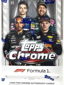 1 (ONE) PACK - 2021 Topps Chrome F1 Formula 1 Racing Hobby