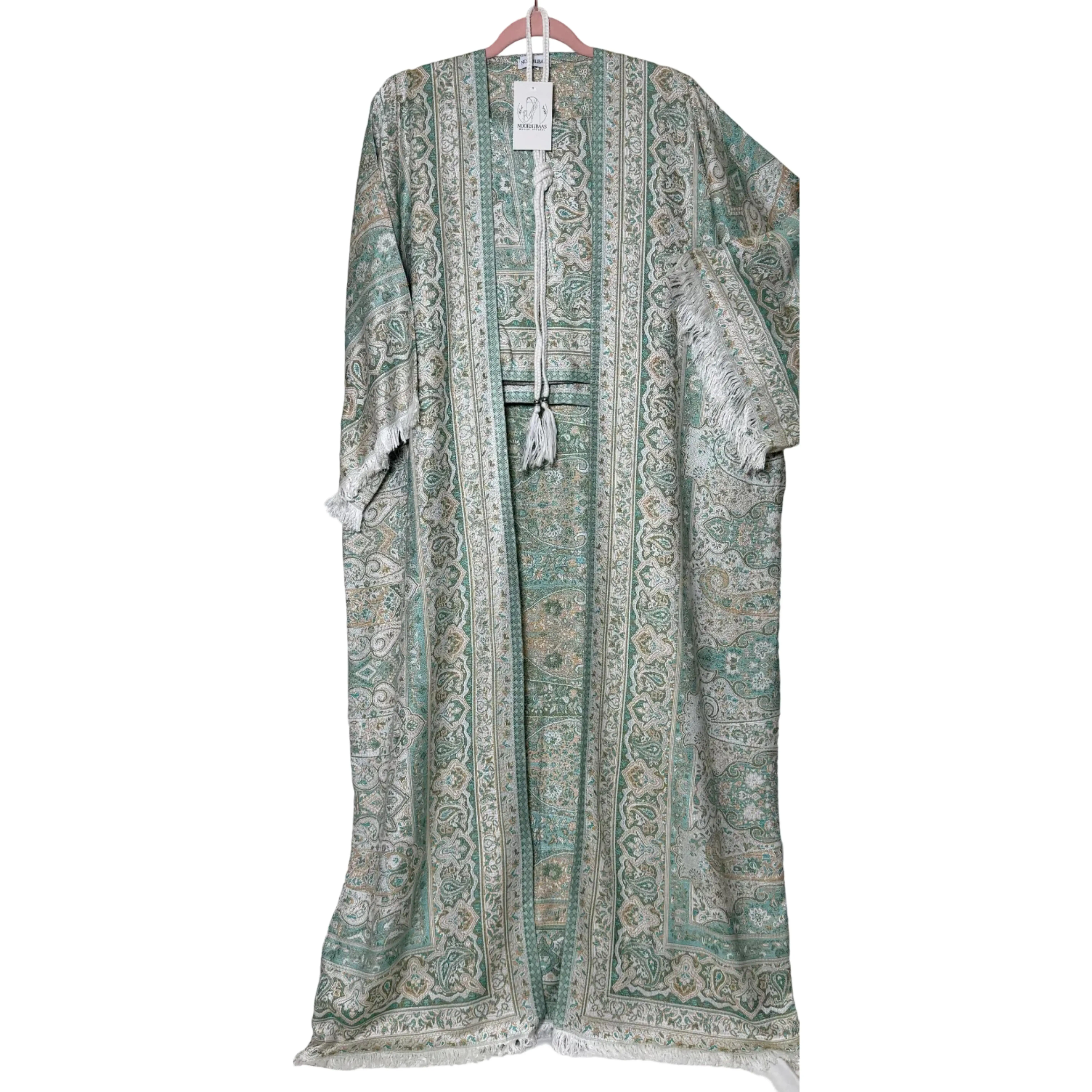 Soft Sage- Pashmina Abaya