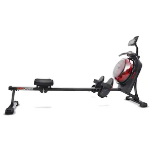 Sunny Health Fitness Smart Magnetic Water Rower