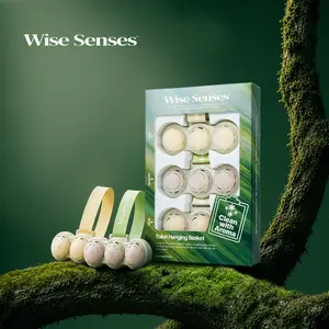 Wise Senses Toilet Bowl Cleaner Hanging Basket, 3 Pack, 49x Cleaning Power, 99.9% Antibacterial, Foaming, 240 Flushes remove tough stain