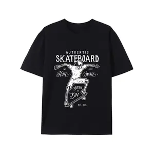 180gSkateboarder Authentic Skate Graphic Print T Shirt