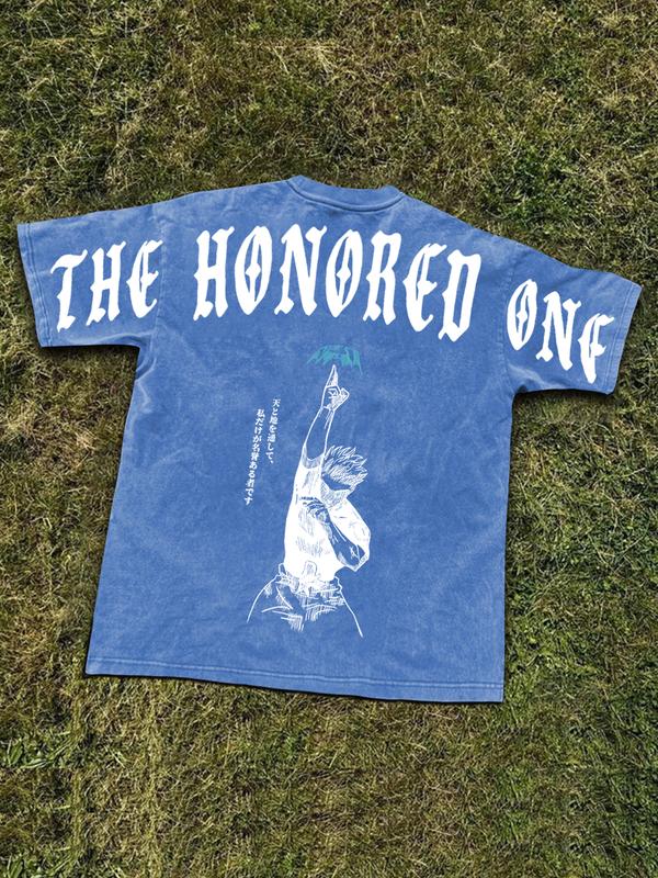 Unisex's Anime Character Print Round Neck Graphic Tee, Regular Fit Casual Street Short Sleeve T-Shirt for Daily Wear, Unisex Top for All Seasons, Man Unisex's Anime Character Print Round Neck Graphic Tee, Regular Fit Casual Street Short Sleeve T-Shirt for Daily Wear, Unisex Top for All Seasons, Man