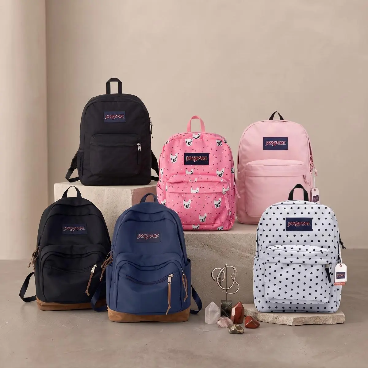 JanSport SuperBreak One Backpacks - Durable, Lightweight Bookbag with 1 Main Compartment, Front Utility Pocket with Built-in Organizer - Premium Backpack, Black