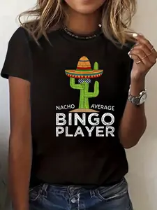 100% Cotton Unisex Fun Hilarious Bingo Lover Humor Saying | Funny Bingo Player T-Shirt