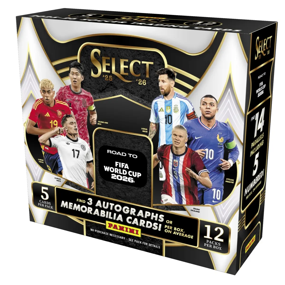2025/26 Panini Select World Cup Soccer Hobby Box