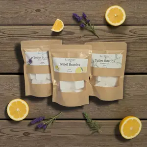 Herbal Toilet Fizz Tabs - Natural, Clean, Fresh, and non-toxic Herbal Toilet Fizz Tabs - Natural, Clean, Fresh, and non-toxic