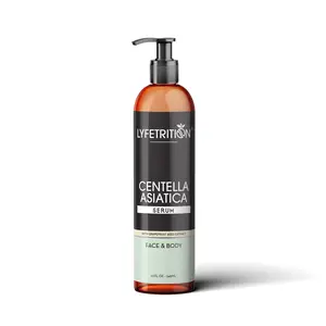 Lyfetrition Centella Asiatica Serum 345 ml, 12 FL Oz Liquid, Made in USA, Potent Ingredients, Provitamin B5, Grapefruit Seed Extract, Made in USA, Non-GMO