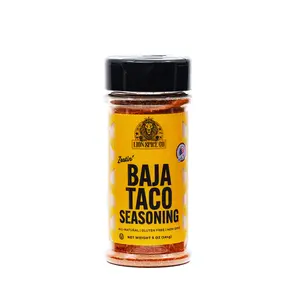 Lion Spice Co. Baja Taco Seasoning – Zesty Chili Lime Blend for Chicken, Beef, Shrimp, Fish & Vegetables | Clean Label, No MSG, Gluten-Free, Non-GMO, 5 oz