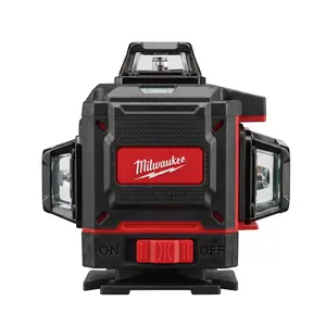 Milwaukee 16-Line Laser Level Professional Grade Measuring Instrument with 16 Simultaneous Lines for Layout Squaring and Leveling Suitable for Contractors Carpenters and Electricians Delivering Consistent Accuracy and Rugged Build