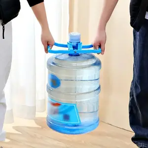 2 Counts Practical Water Bucket Lifter Wear-resistant Reusable Water Bottle Handle Lightweight Daily Kitchen Gadget Suitable Indoor Outdoor Daily Use