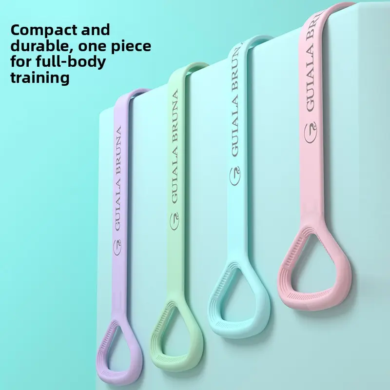 8-Character Resistance Band, Women's Portable Yoga Auxiliary Belt for Open Shoulder & Posture Improvement, Training Equipment, Workout Accessories for Resistance Band Workout, Compact, Durable