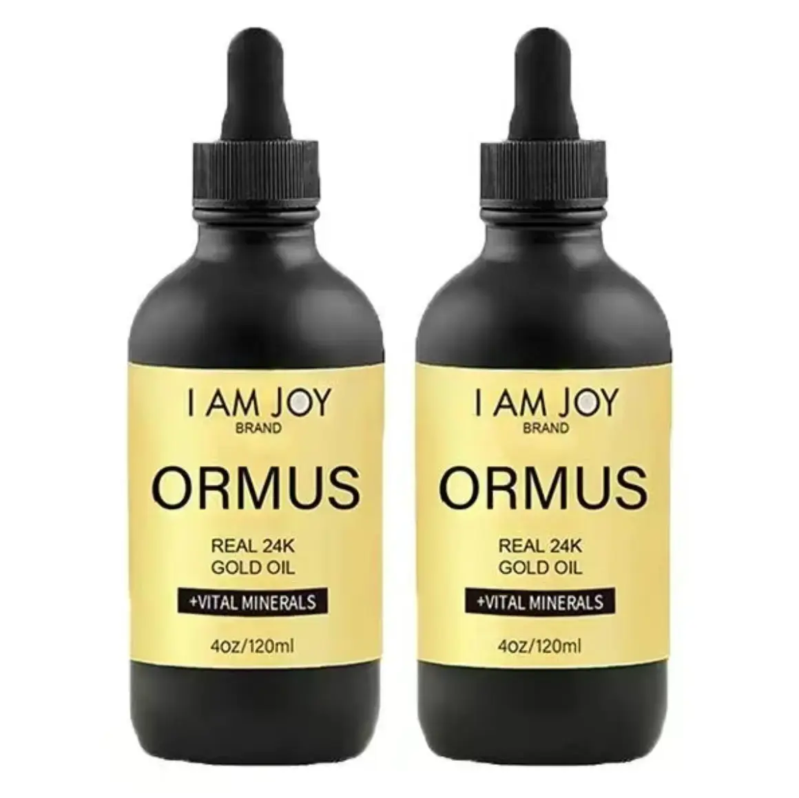 I Am Joy Ormus Gold Oil  4 fl oz Each Monoatomic Mineral Elixir for Pineal Gland & Cellular Health with Platinum & Iridium Non- Chemical Extraction Body Care Daily Evening Cosmetic diffuser essential oil essential oils joy ormus gold oil Vital