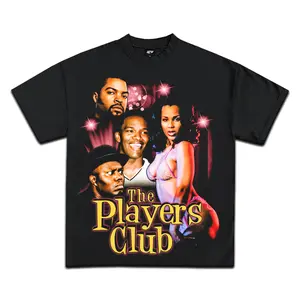 [Sale Up To 40%] The Players Club Graphic T-Shirt, Crewneck Cotton Made In USA