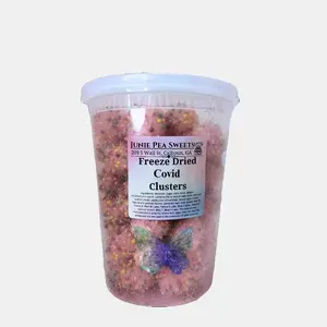 Covid Clusters (Dried Freeze Candy) - Crunchy, sweet, tangy, airy, weirdly addictive.