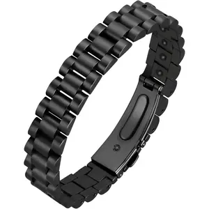 Ultra Strength Magnetic Bracelets for Men - Men's Hematite Bracelet, Jewellry Gift with Sizing Tool for Perfect Fit