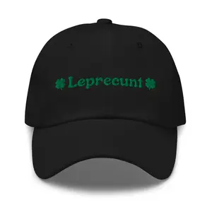 Leprecunt St. Patrick's Day Dad Hat
