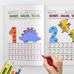 Number Learning Book for Kids: Early Counting, Number Recognition, Simple Math Practice, and Fun Preschool Learning Activities