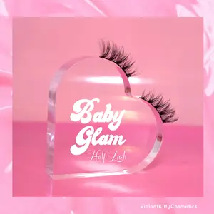 "BABY GLAM" Semi Glam Half Lash