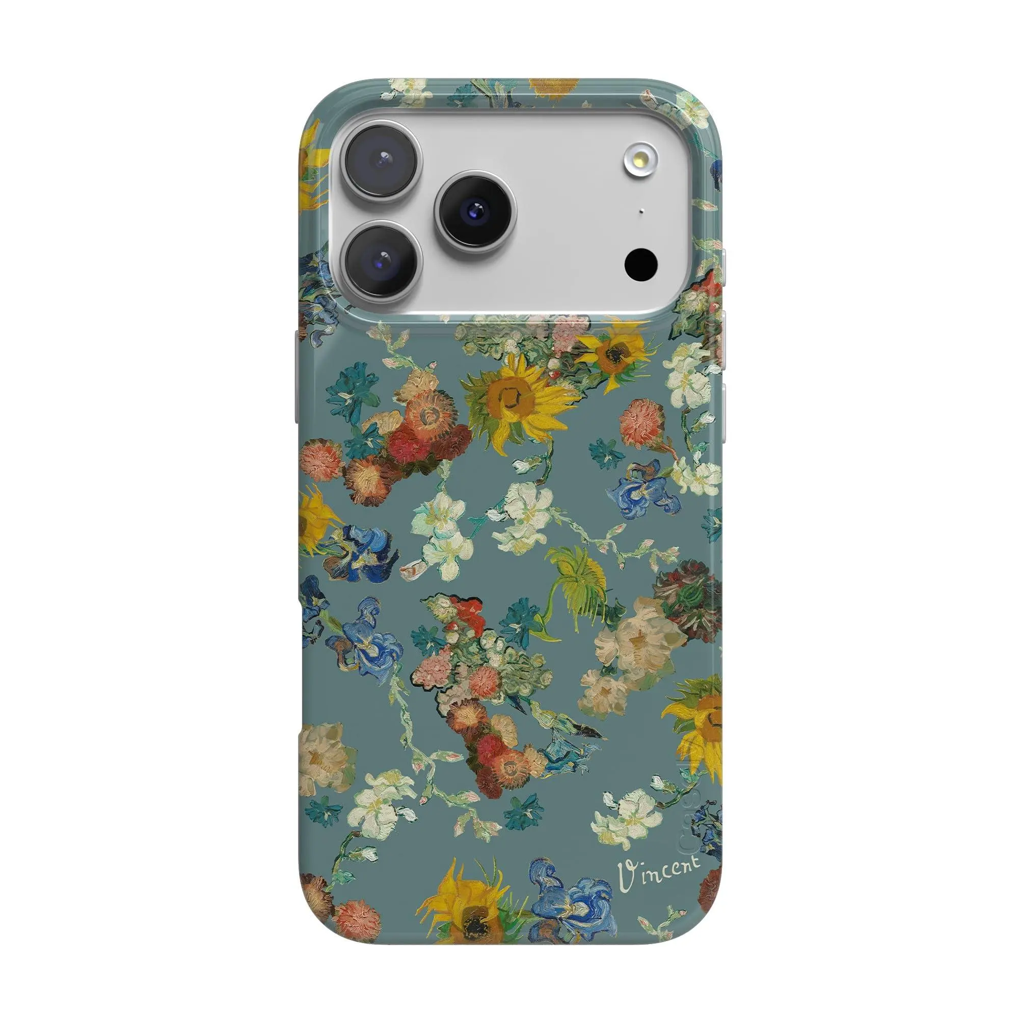 Casely iPhone 17 Pro Case | Van Gogh Museum | Vincent's Flowers | Compatible with MagSafe | Classic Ultra Thin Design