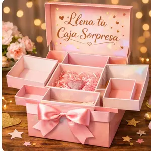 Caja sorpresa consentida , la caja se llena en el live , La caja de la imagen hace parte de logo les la descripción