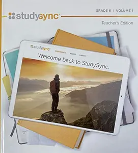 USED-StudySync, Teacher's Edition, Grade 6 Volume 1, c. 2020 9781949739237, 1949739236 by StudySync (Hardcover)