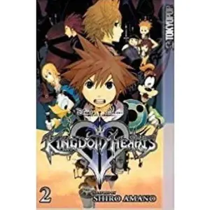 USED Book - Kingdom Hearts II, Volume 2 by Shiro Amano (Paperback) - english