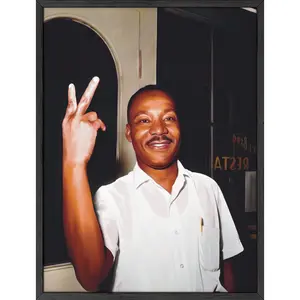 Martin Luther King Poster - Artistic Wall Decor Print for Room Aesthetic and Vibe