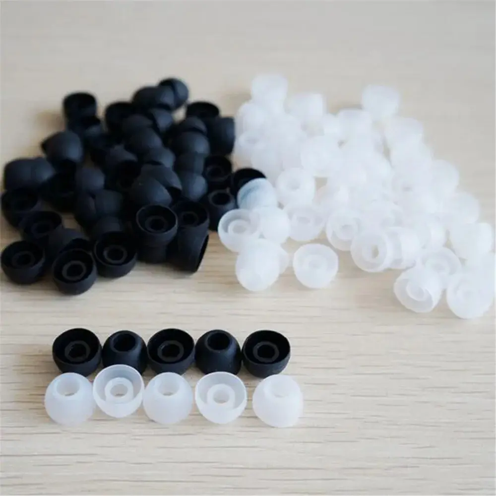 20 Pcs Universal Premium Ear Tips Silicone Replacement Earbud Earbuds