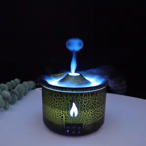 Remote Control Aromatherapy Diffuser humidifier with free essential oils, household colorful lamp essential oil diffuser, white noise aromatherapy machine